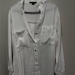 Toxic Classic White Blouse
